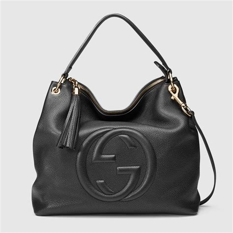 borsa gucci a spalla nera|borse gucci.